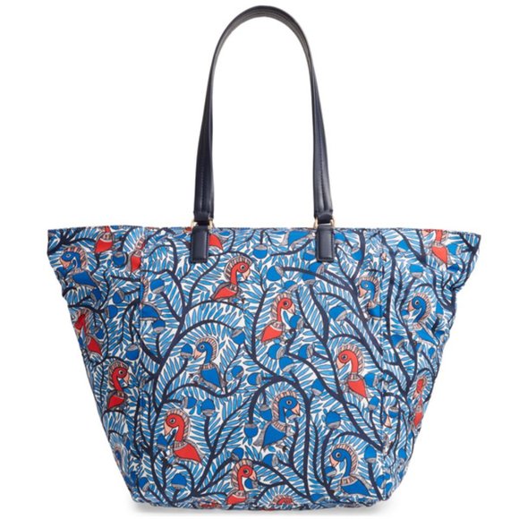 NWOT Tory Burch large Print Tote shoulder bag - Picture 2 of 8
